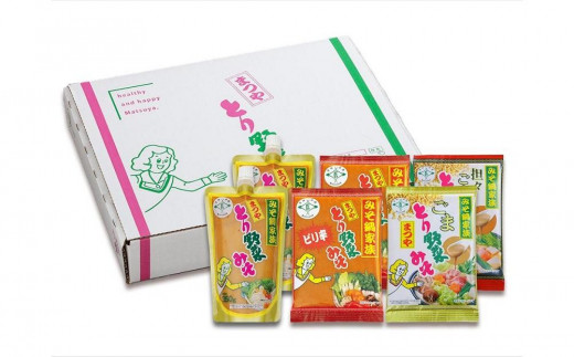 まつや　とり野菜みそ詰め合わせ