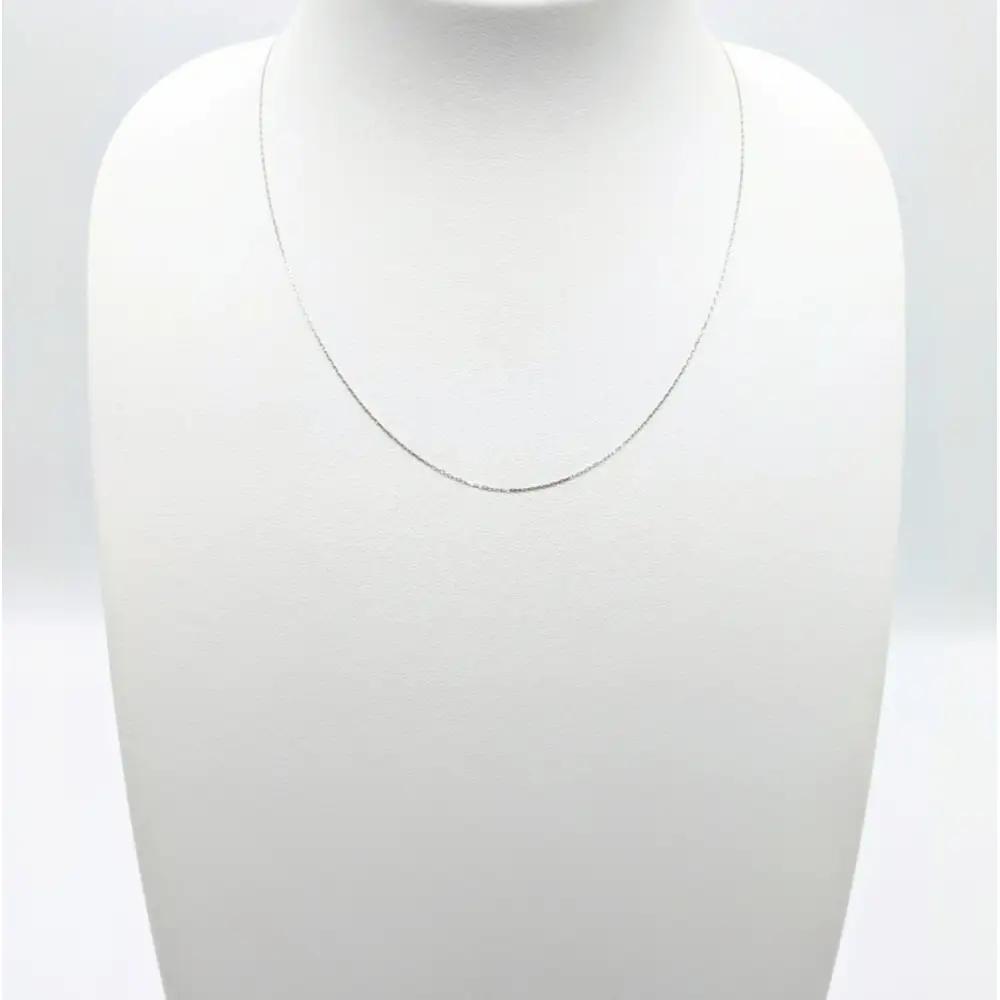 【プラチナネックレス Pt900 小豆L0.17 40cm】｜ネックレス 富山市 山森製鎖 ジュエリー アクセサリー 