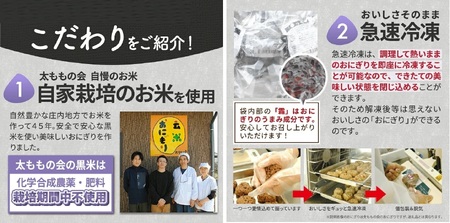 SB0871　まっくろ 玄米おにぎり　90g×20個