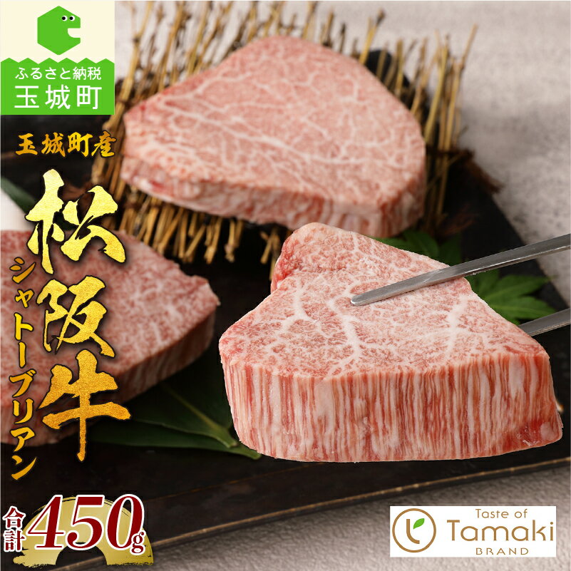 【ふるさと納税】 松阪牛 肉 牛肉 国産 シャトーブリアン ステーキ ブランド牛 高級 和牛 誕生日 お祝い 記念日 贈り物 ギフト プレゼント 家庭用 ミライエ 小林牧場 三重県 玉城町産