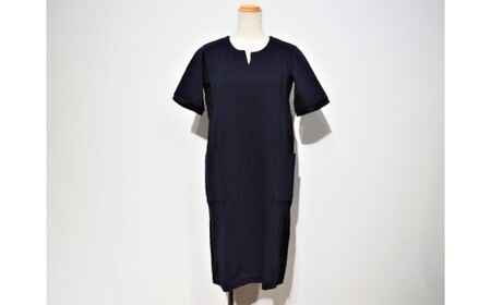 【婦人】メンブラーナ動体裁断ワンピース（ネイビー）　サイズ36／38／40／42 【婦人】メンブラーナ動体裁断ワンピース（ネイビー）　サイズ36