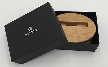 木製無電源スピーカーMUKUNE ヤマザクラ F2Y-3903
