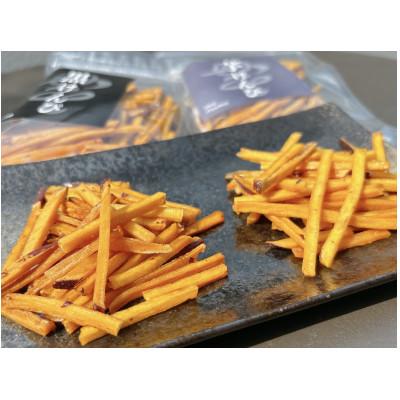 ふるさと納税 館林市 地元老舗醤油使用芋けんぴ90g×6個&amp;ご当地ソース使用黒けんぴ90g×4個入り　計10個入り