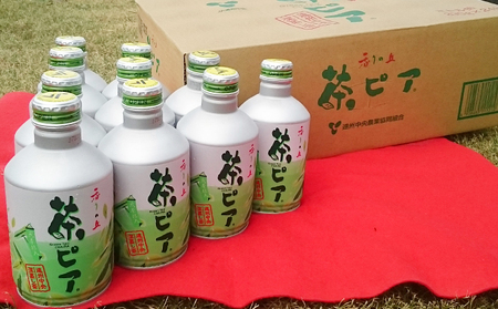 お茶 茶ピア ミニボトル缶 深蒸し茶 静岡県産 お茶【290g×24本】