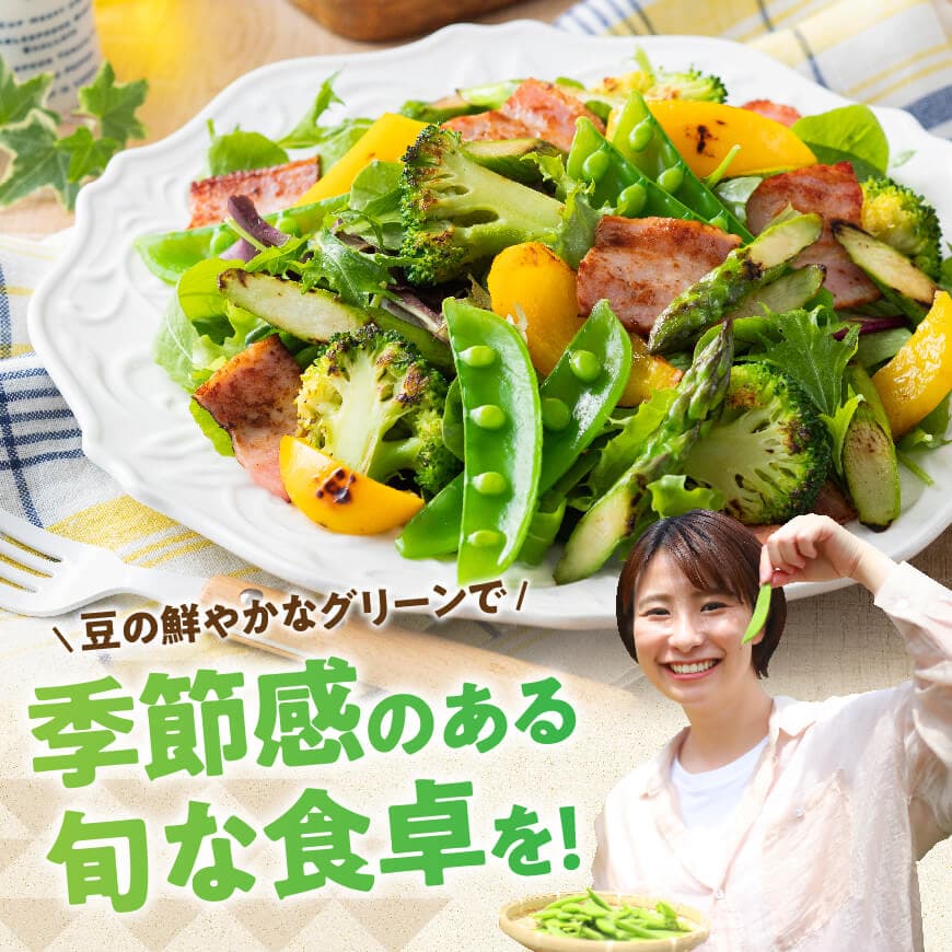 宮崎県産　スナップエンドウ1kg 【 宮崎県産 川南町産 スナップエンドウ 】