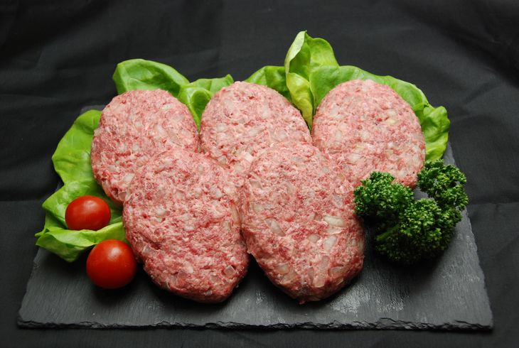 
                  [牛壱] 黒毛和牛ハンバーグ10個（約1500g) [2257]
                