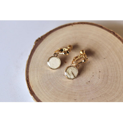 
                  白樺樹皮イヤリング【1492416】
                