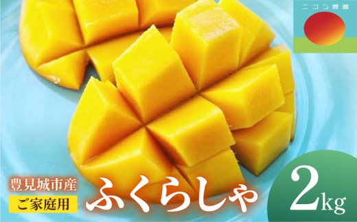 
                  【数量限定】【2026年7月より順次発送】ニコン農園 豊見城市産 マンゴー ふくらしゃ ご家庭用 2kg
                