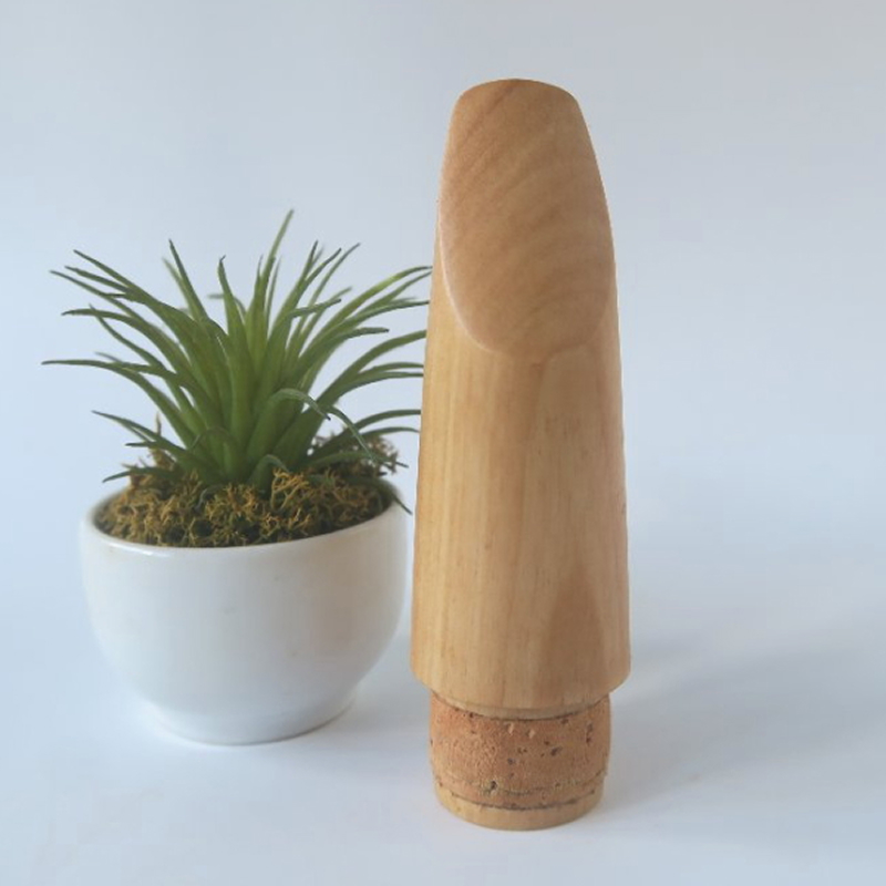 木製マウスピース（クラリネット ベーム式）　カバザクラ材（国産） 木製マウスピース クラリネット ベーム式 カバザクラ材 国産 木製 木材 マウスピース 硬い素材 希少 サウンドイメージ 明るい 音の