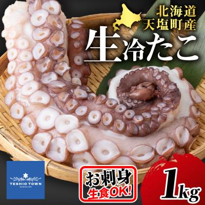 ふるさと納税 天塩町 北海道 ☆天塩町産たこ足1kg