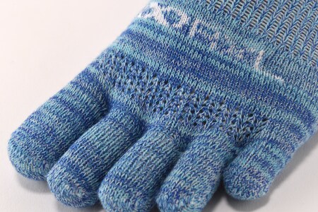 R×L（アールエル）EVO-FL ランニングソックス ロング（5本指）ピンク Lサイズ