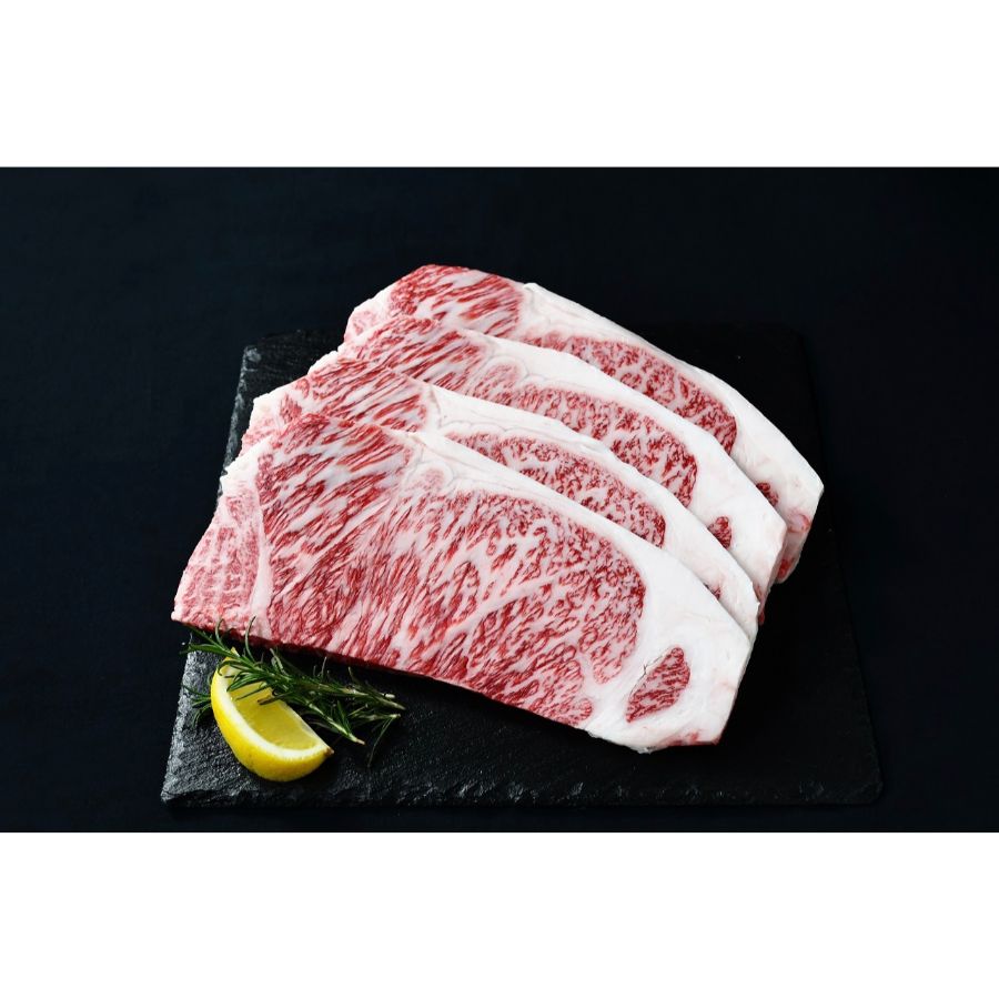 ＜杜の都のお肉屋さん むらかみ商店＞仙台牛 サーロインステーキ A5等級270g×4