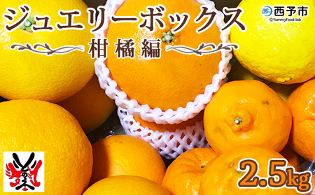 愛媛県明浜産 ジュエリーボックス（柑橘編）2.5kg【４月配送】 ATI0022_04