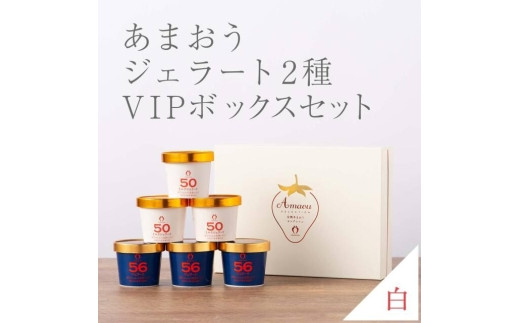 
                  武下さんちの完熟あまおう2種のジェラート ６カップセット 白いVIPボックスに入れて！【あまおう 食品 あまおう フルーツ あまおう 果物 苺くだもの いちご 食品 イチゴ 人気 あまおう ジェラート おすすめ 送料無料 福岡県 大川市 AA075】
                
