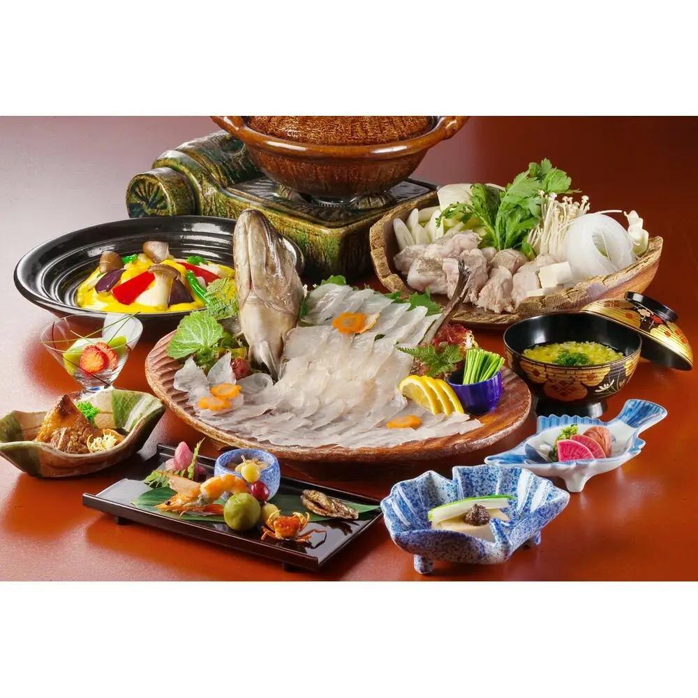 【福岡市】日本料理てら岡のお食事券【5,000円×9枚】※45,000円分