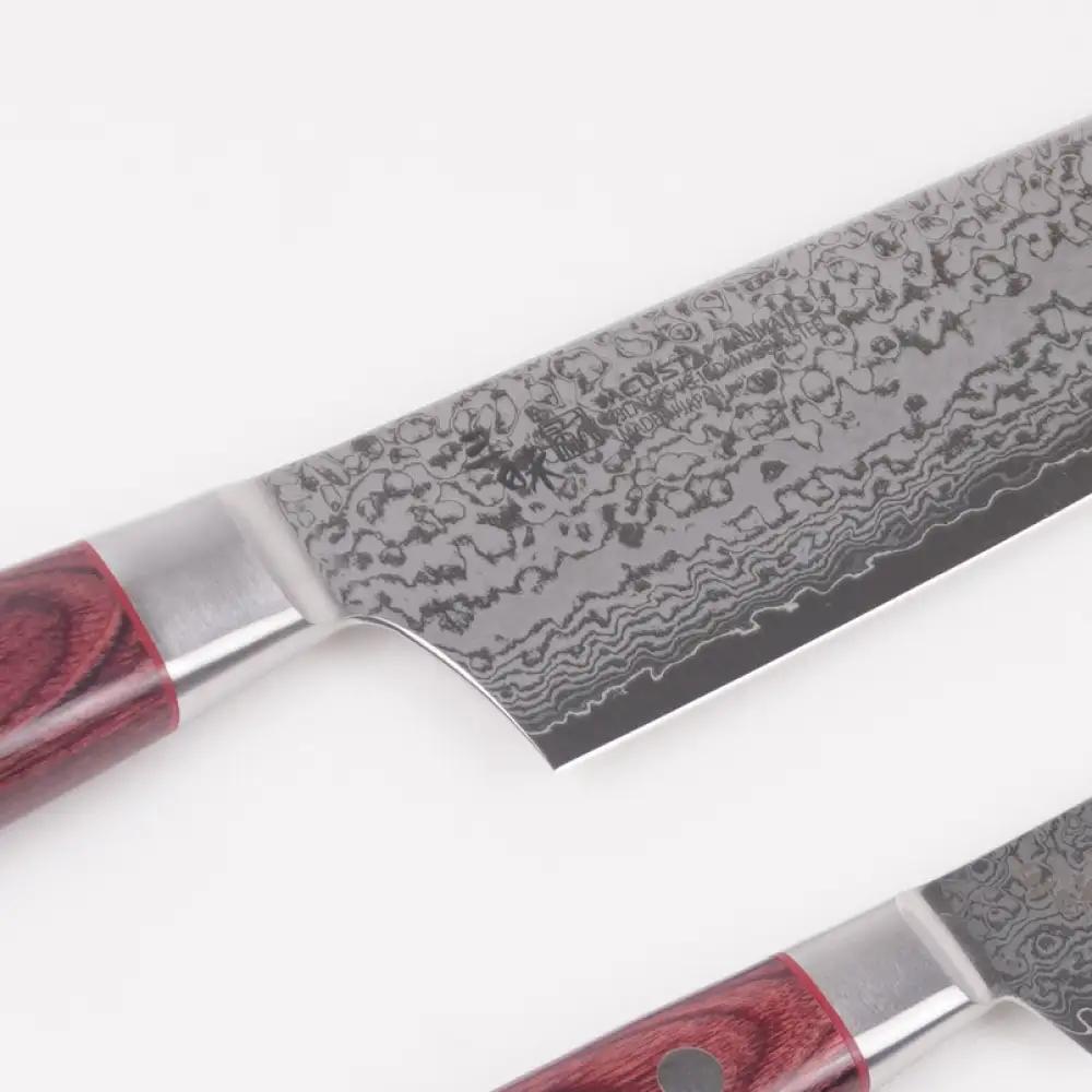 H130-05 三昧　クラシックプロ紅蓮シリーズ 包丁2点セット（三徳180ｍｍ＆ペティ110ｍｍ）【最長3ヶ月】を目安に発送