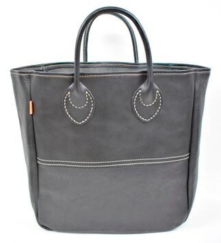 【ふるさと納税】【全6色】栃木レザーのトートバッグ A4サイズ パソコン 仕事にもカジュアルにも /Tote bag 03M/ブラック/minca　361