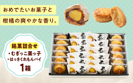 お菓子 むぎっこ栗っ子・はっさくれもんパイ [BAFL039]お菓子