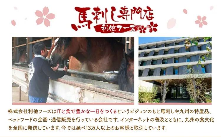 馬刺し 霜降 500g 馬刺し