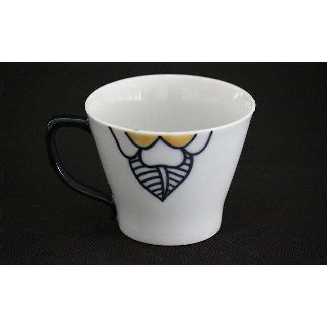 バラのマグカップ（黄）やきもの工房こすず A10-39_イメージ4