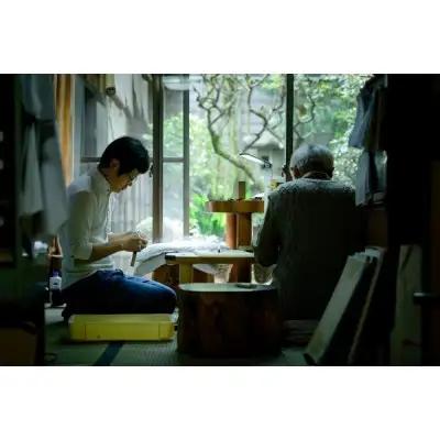 【みのや扇舗】/fan/fun扇子（小サイズ：檸檬）