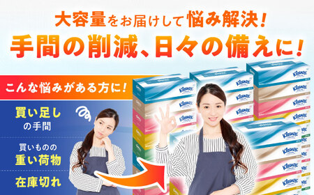 クリネックス 60箱 ボックスティッシュ ティッシュペーパー [BDBH001-1]