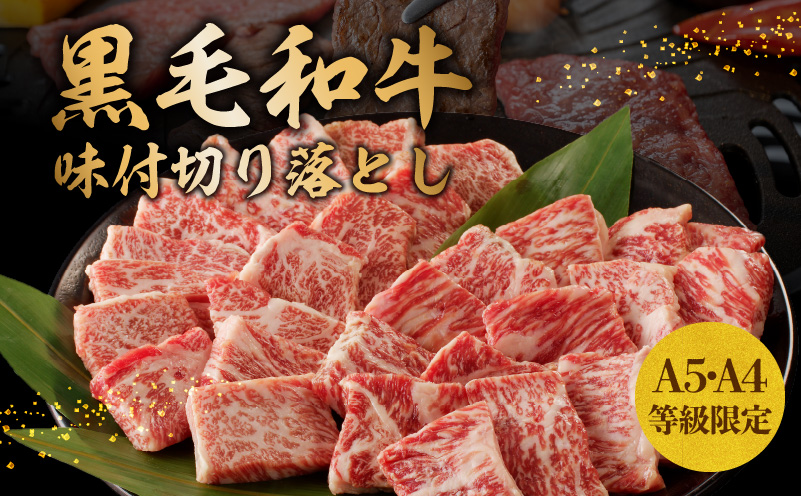 黒毛和牛A5/A4等級 切り落とし 味付き 焼肉セット 600g（サーロイン 300g／リブロース 300g） ギフト プレゼント に最適 CFX0030