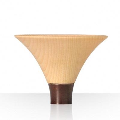 ふるさと納税 高岡市 Guinomi Sake Cup FUJI KISEN-BENGARA RED　【高岡銅器】
