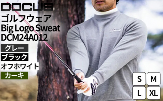 
            ゴルフウェア Big Logo Sweat DCM24A012  | ゴルフ golf ゴルフ用品 スポーツ スポーツ用品 DOCUS ドゥーカス ギフト 贈答 景品 茨城県 古河市 _FW73
          