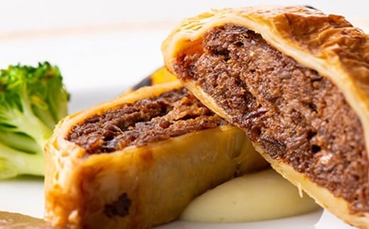 フレンチレストラン 「クルーズクルーズ」 いわて牛のパイ包み焼き トリュフソース 435g（パイ包み焼き×1個、ソース×2袋） 牛肉 パイ包み トリュフ ソース付属 フレンチ 冷凍