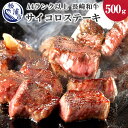 【ふるさと納税】松浦食肉組合厳選A4ランク以上長崎和牛サイコロステーキ500g【C5-006】 肉 牛肉 和牛 長崎和牛 国産 サイコロステーキ ステーキ肉 ステーキ 赤身 500グラム ステーキソース付き 送料無料