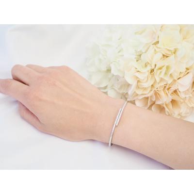 ふるさと納税 甲府市 PT900 0.50ctダイヤモンドブレスレットP3342 |  | 03