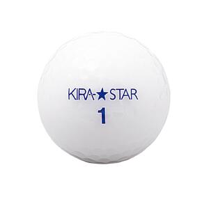 ゴルフボール  KIRA STAR 12球入 2ダース 【カラー ：ホワイト】