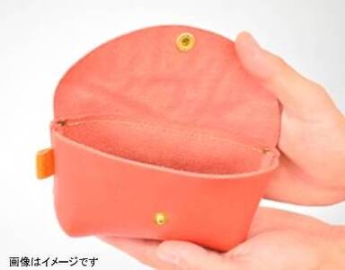 【全6色】栃木レザー ミニポーチ02S　小物入れ ピルケース/Pouch　02/S/ブラック/minca　428