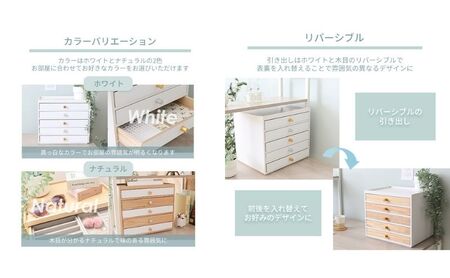 スタッキング 小物チェスト luster ラスター 5段5杯 ミニ 収納 整理 卓上 ボックス 卓上ボックス 卓上ケース ミニチェスト 収納ケース レターケース A4 収納家具 引き出し 棚 おしゃれ