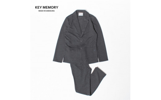 《2》【KEYMEMORY】ポンチセットアップ（上下セット）　C.GRAY