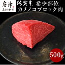 【ふるさと納税】《プロシリーズ》佐賀牛赤身の極み"希少部位カメノコ”ブロック500g 牛肉 ステーキ ローストビーフ ギフト 黒毛和牛 すき焼き しゃぶしゃぶ 希少部位 焼肉 自宅 BBQ アウトドア 「2024年 令和6年」