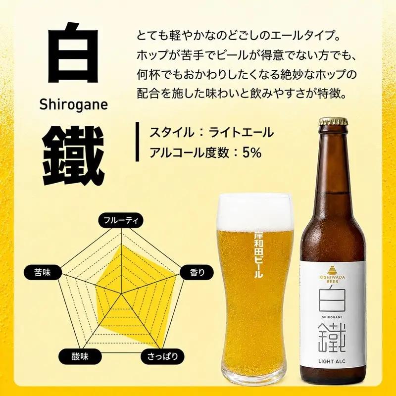 クラフトビール 定期 2回 白鐵 330ml×12本 クラフトビール