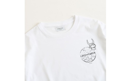 ひこにゃん ✕ BORN FREE コラボ LOVE ON EARTH Tシャツ XLサイズ ホワイト XL 白 ボーンフリー 服 シャツ ティーシャツ BORNFREE ご当地キャラ ご当地 ひこね