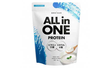 【ヨーグルト風味】AMBiQUE オールインワンプロテイン （1kg×6袋）