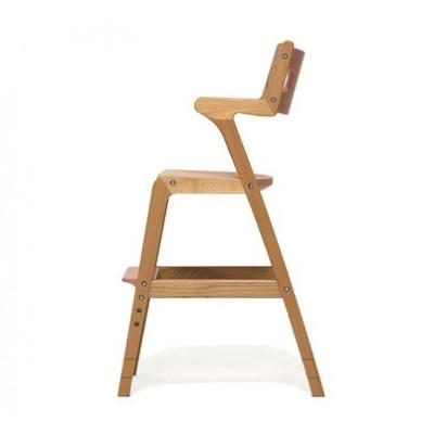 ふるさと納税 東川町 子どものための家具「rabi kids chair」(クレナイ&ベルト無)【0006-001-03】 |  | 01