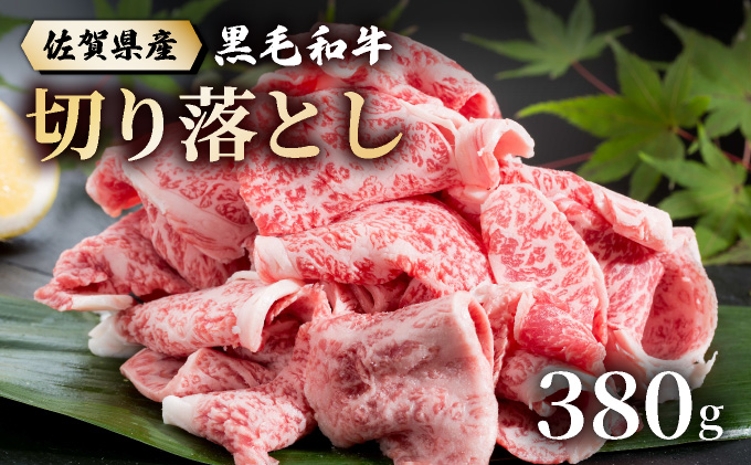 佐賀牛切落し380g 【42yc-011】
