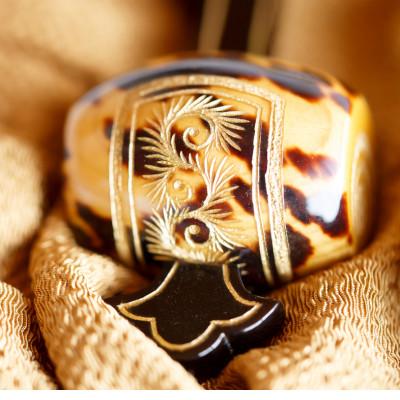 ふるさと納税 長崎市 本べっ甲福槌(豆) 1点　〜長崎べっ甲細工まるとみ〜 |  | 03