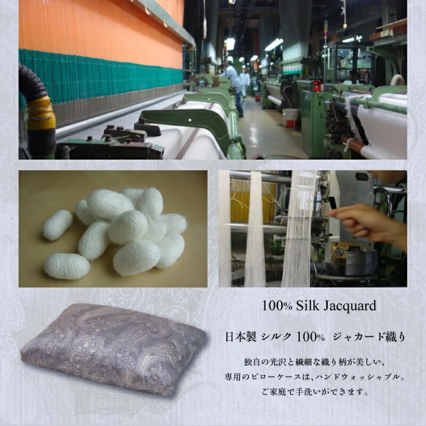 【富士屋ホテル】トリプルレイヤー ダウンピロー L：ラグジュアリーサイズ［三層式羽毛枕］×国産シルクピローケース