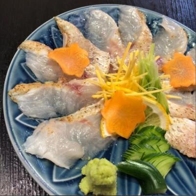 ふるさと納税 浜田市 脂乗り抜群!のど黒炙り刺し |  | 01