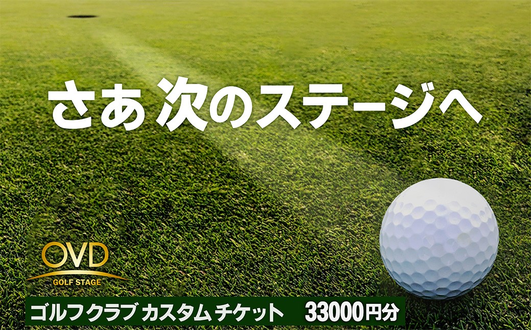 
                  【オーダーメイド】カスタムクラブ製作チケット（フィッティング付）（3万3千円分利用券） ゴルフ ごるふ GOLF スポーツ すぽーつ ゴルフショップ 測定 シャフト 調整 診断 グリップ 交換 スイング　OG00002
                