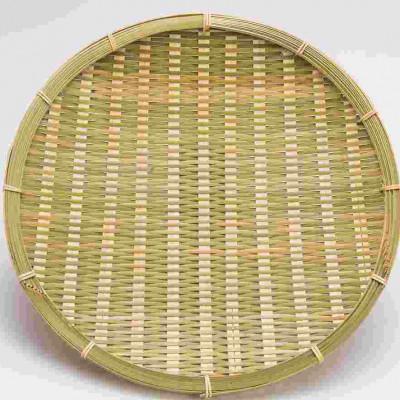 ふるさと納税 別府市 別府の伝統工芸竹細工　青竹丸ザル30cm　3枚組 【山下工芸】 |  | 01