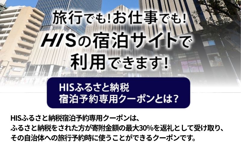 HISふるさと納税宿泊予約専用クーポン（東京都豊島区）3,000円分