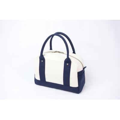 ふるさと納税 栃木市 【いちひこ帆布】 ミニボストン/ネイビー |  | 01