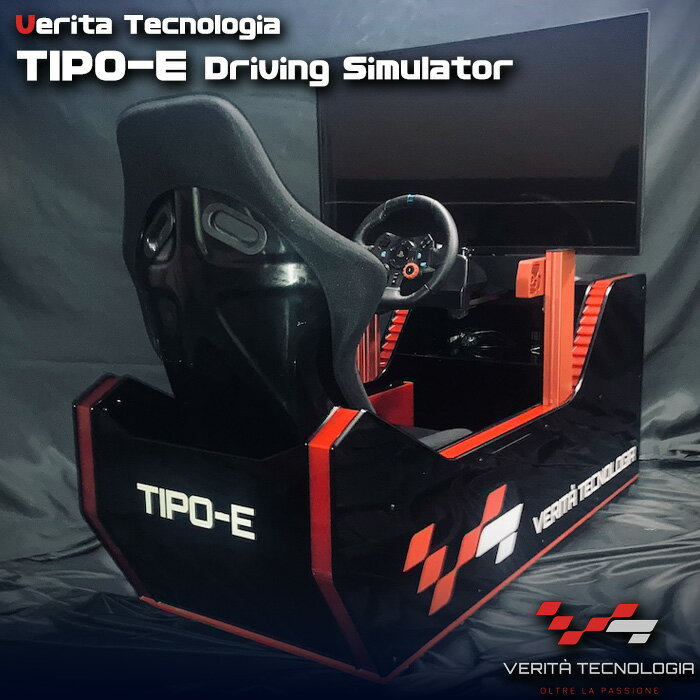 【ふるさと納税】No.440 Verita Tecnologia　TIPO-E Driving Simulator ／ ドライビングシミュレーター ゲーム ゲーミング PlayStation4 PlayStation5 PS4 PS5 プレステ4 プレステ5 GranTurismo7 グランツーリスモ7 送料無料 愛知県